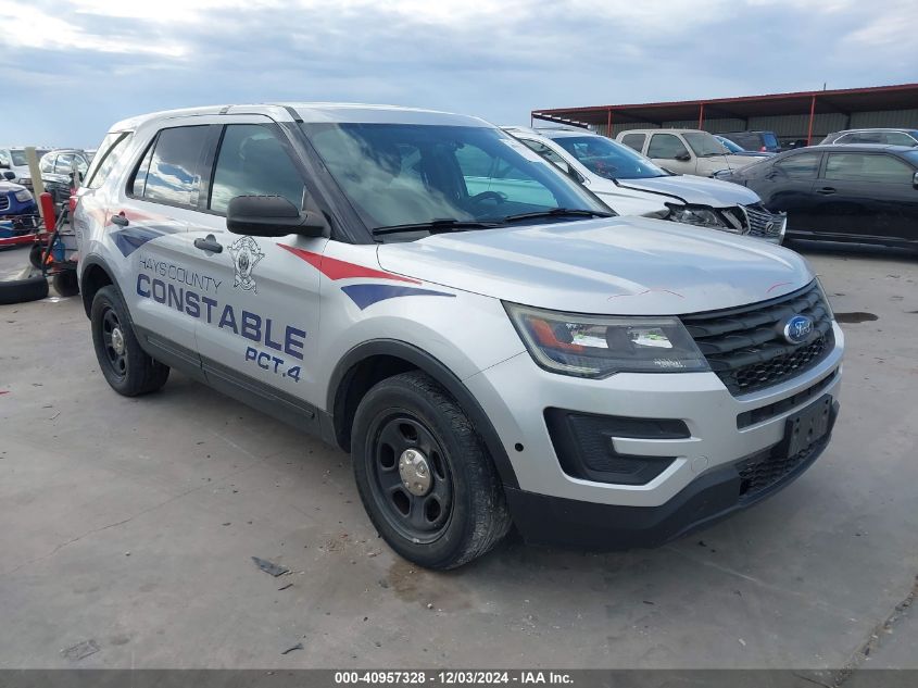 FORD POLICE INTERCEPTOR UTILITY   *1FM5K8AR2JGB12881*