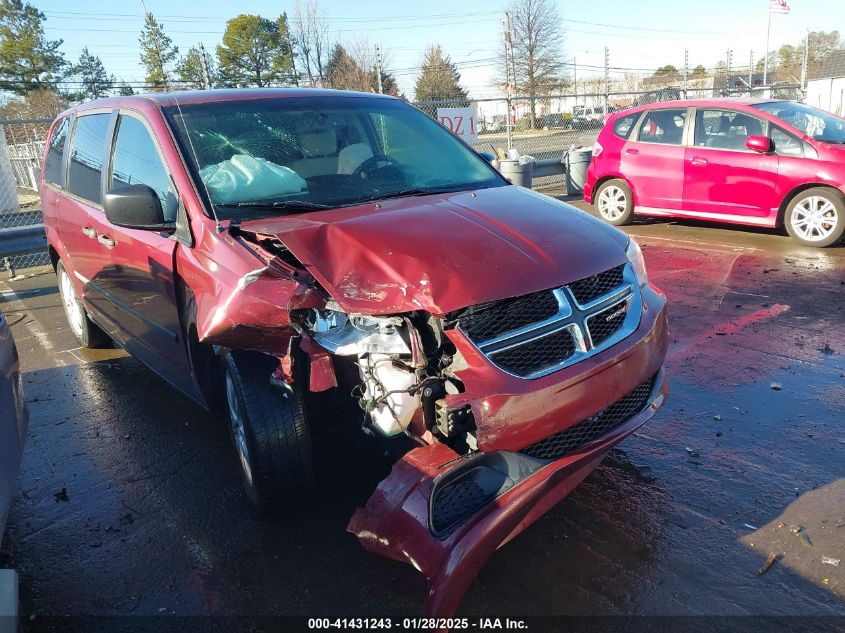 DODGE GRAND CARAVAN AMERICAN VALUE PKG  *2C4RDGBGXER162424*