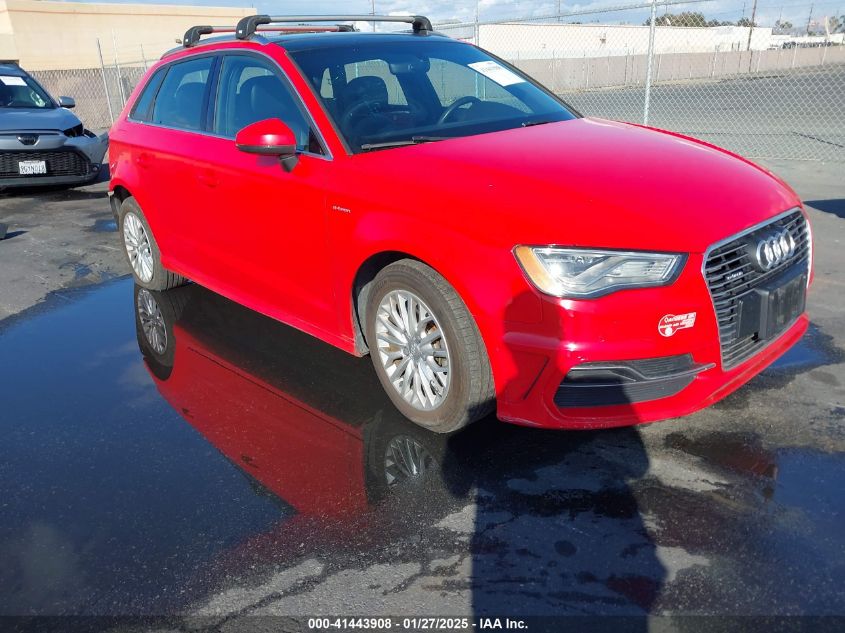 AUDI A3 E-TRON 1.4T PREMIUM  *WAUMPBFF7GA120500*