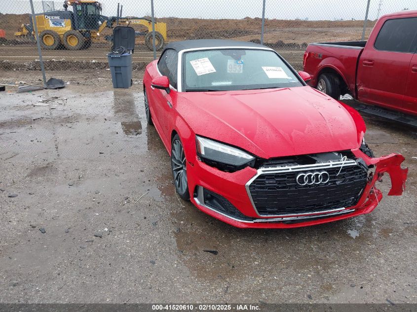 AUDI A5 CABRIOLET PREMIUM PLUS 45 TFSI QUATTRO S TRONIC  *WAUWAGF56MN000156*