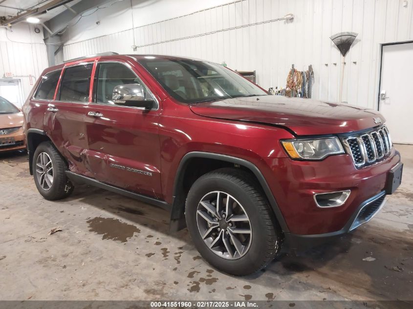 JEEP GRAND CHEROKEE LIMITED 4X4  *1C4RJFBG9MC614812*