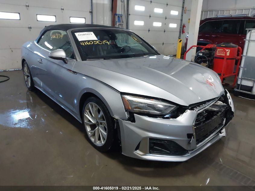 AUDI A5 CABRIOLET PREMIUM 45 TFSI QUATTRO S TRONIC  *WAU2AGF58NN004984*