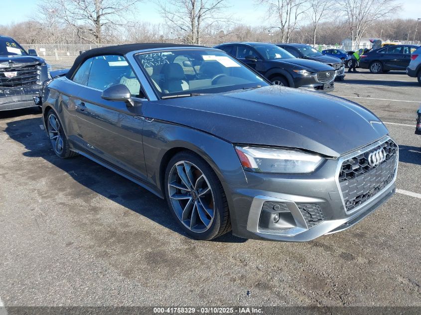 AUDI A5 CABRIOLET PREMIUM PLUS 45 TFSI S LINE QUATTRO S TRONIC  *WAU4AGF52RN000492*