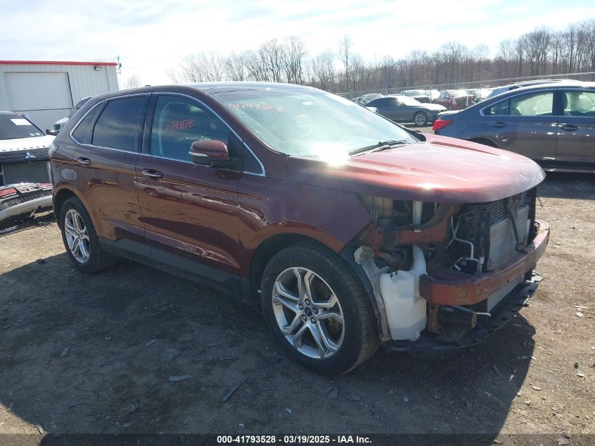FORD EDGE TITANIUM  *2FMTK4K81FBB99273*