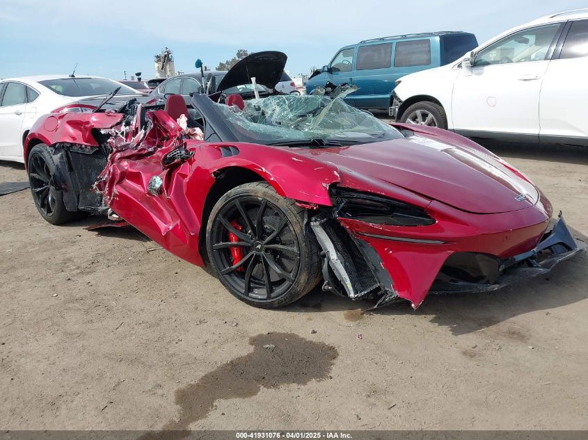 MCLAREN ARTURA PERFORMANCE/TECHLUX/VISION  *SBM16AEA8RW002252*