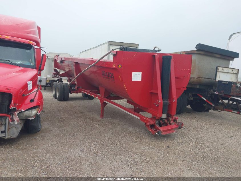 BRAZOS TRAILERS DUMP SEMI TRAILER   *4B9BKDG20RH054601*