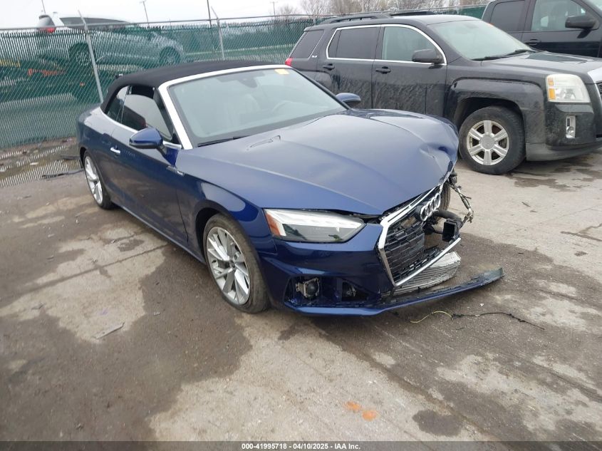 AUDI A5 CABRIOLET PREMIUM PLUS 45 TFSI QUATTRO S TRONIC  *WAUWAGF56MN004336*