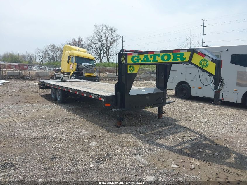 GATOR GOOSENECK FLATBED TRAILER   *4Z1GF2524RS003677*
