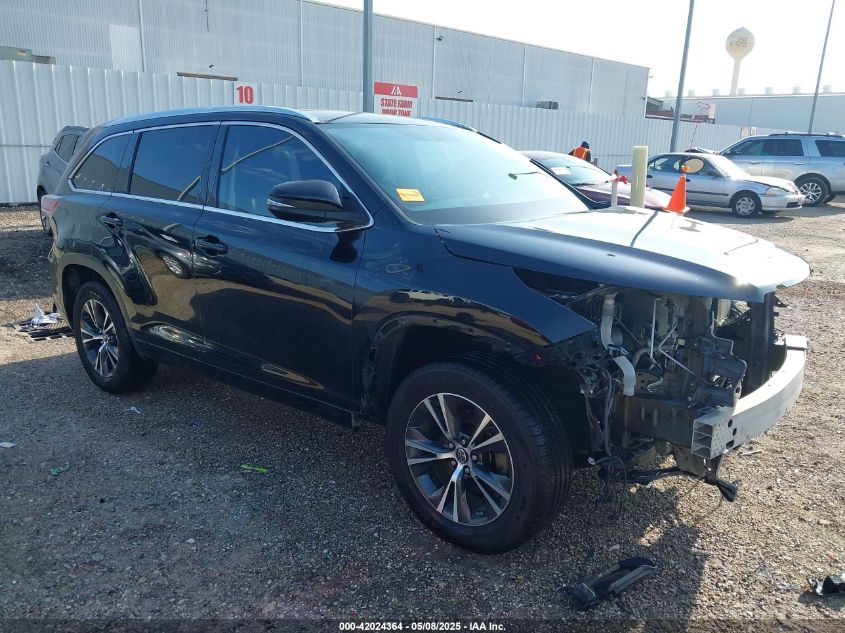 TOYO HIGHLANDER XLE FWD XLE V6  *5TDKKRFH1GS503001*