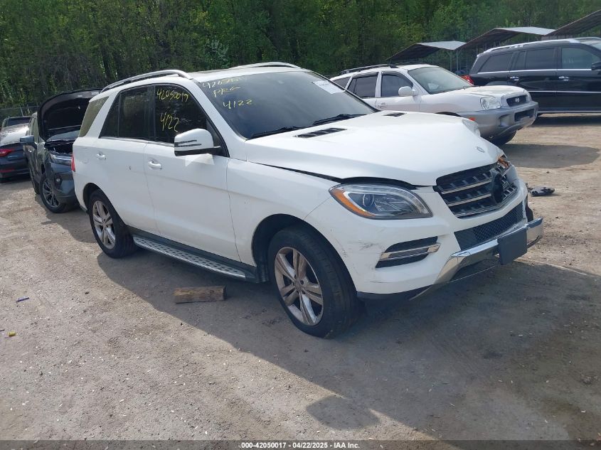 MERCEDES-BENZ ML 350 4MATIC  *4JGDA5HB2FA445193*