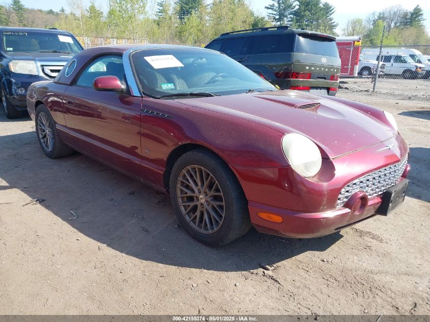 FORD THUNDERBIRD   *1FAHP60A34Y110824*