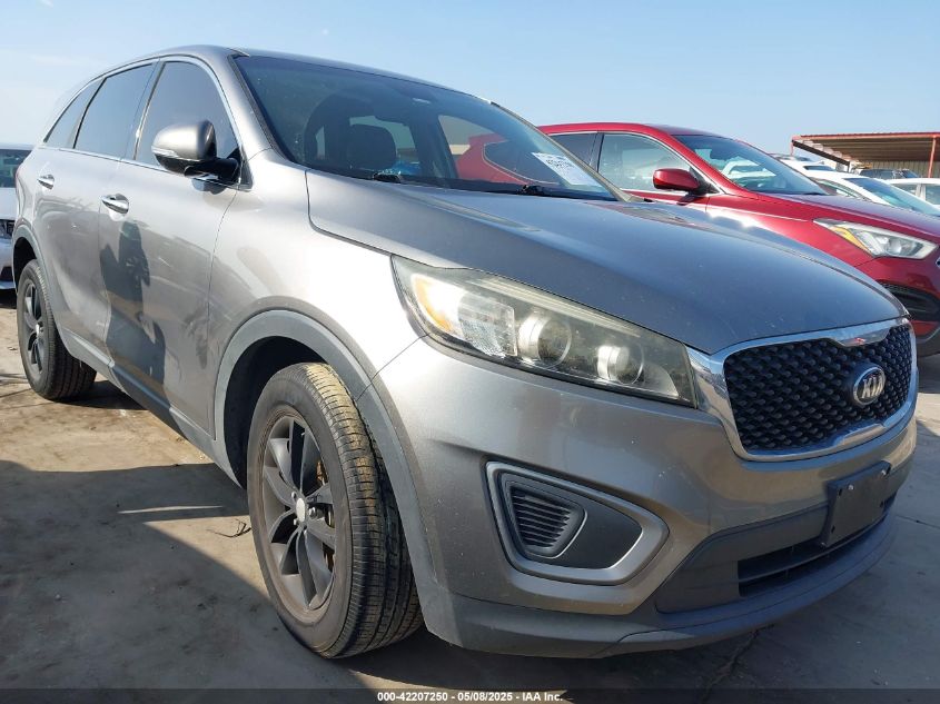 KIA SORENTO 2.4L L  *5XYPG4A30GG113705*