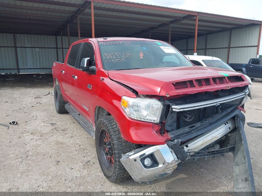 TOYOTA TUNDRA LIMITED 5.7L V8  *5TFHW5F18GX492163*