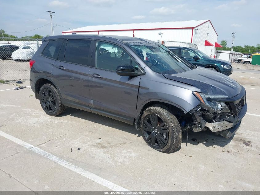 HONDA PASSPORT SPORT  *5FNYF8H27KB002001*