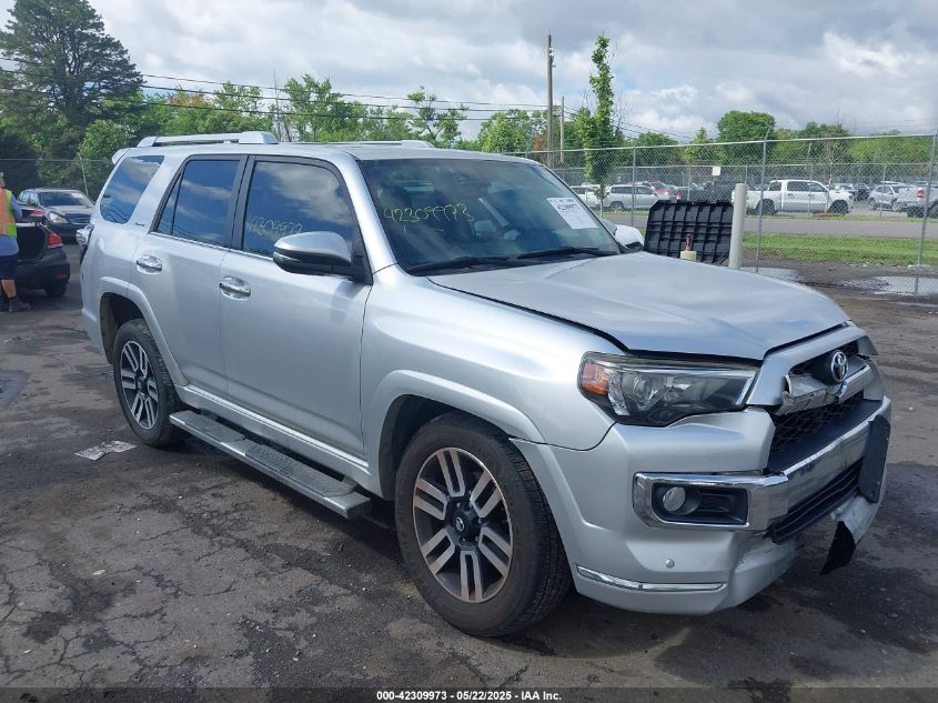 TOYOTA 4RUNNER LIMITED  *JTEBU5JR7E5157862*