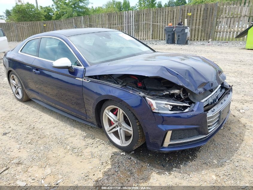 AUDI S5 3.0T PREMIUM PLUS  *WAUP4AF52JA080003*