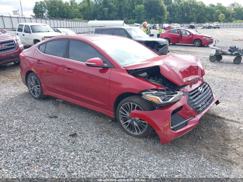 HYUNDAI ELANTRA SPORT  *KMHD04LB6HU315214*