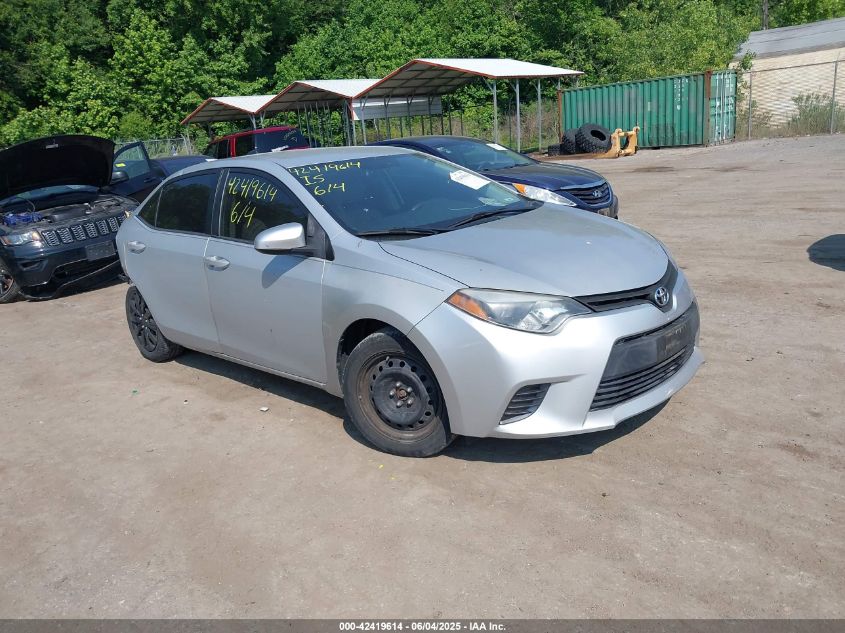 TOYOTA COROLLA LE  *2T1BURHE5GC718547*