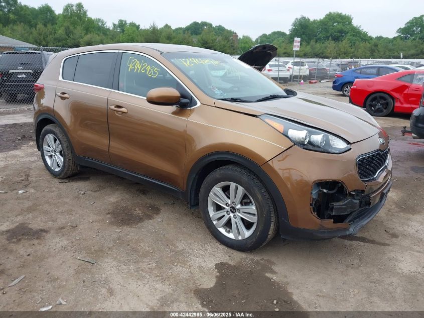 KIA SPORTAGE LX  *KNDPM3AC0H7136550*