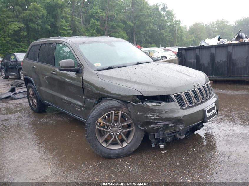 JEEP GRAND CHEROKEE 75TH ANNIVERSARY EDITION 4X4  *1C4RJFAG0HC624636*