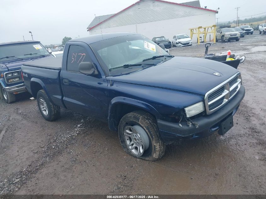 DODGE DAKOTA SPORT  *1D7GG36KX4S596268*