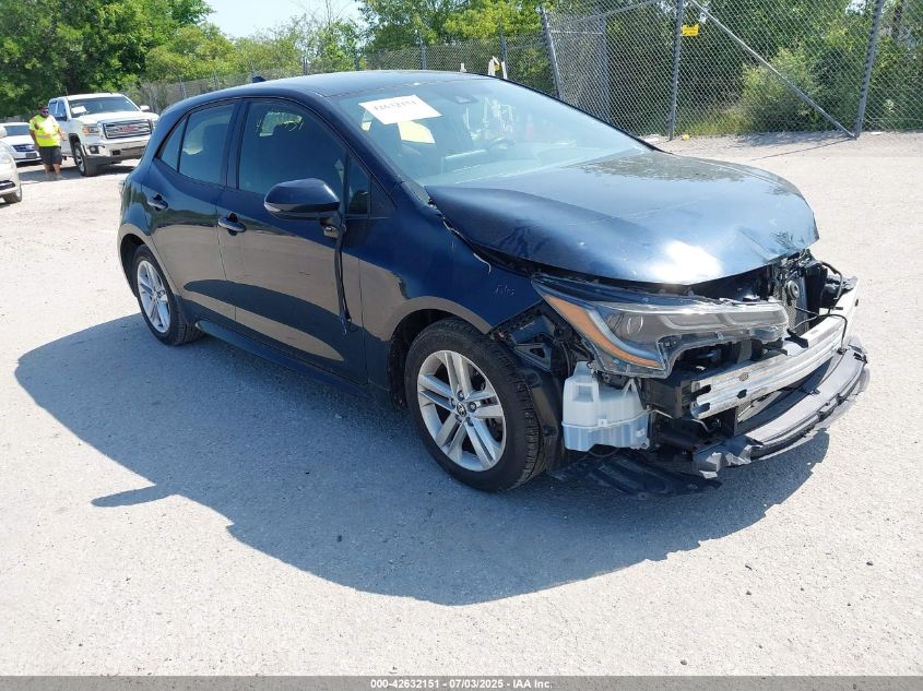 TOYOTA COROLLA SE  *JTNK4RBE6K3045533*