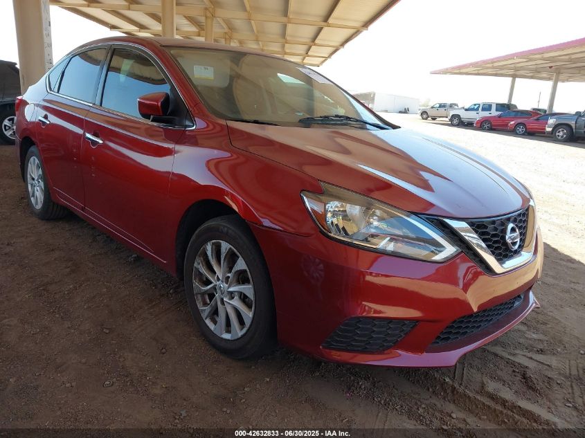 NISSAN SENTRA SV  *3N1AB7AP7KY456687*