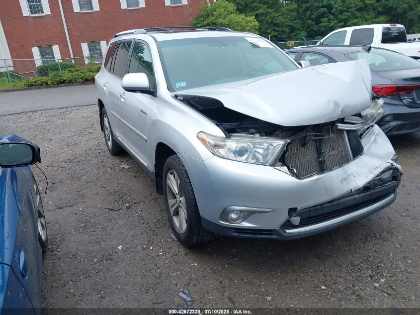 TOYOTA HIGHLANDER LIMITED V6  *5TDDK3EH2DS237488*