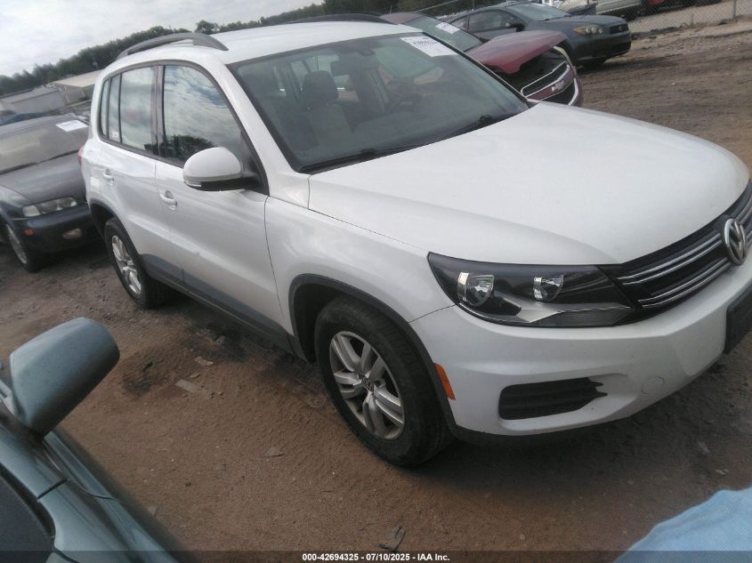 VOLKSWAGEN TIGUAN 2.0T S  *WVGBV7AX0HK000946*