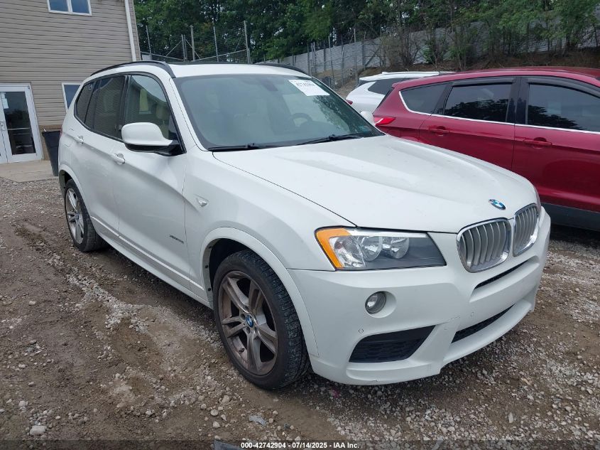BMW X3 XDRIVE28I  *5UXWX9C59D0D02010*